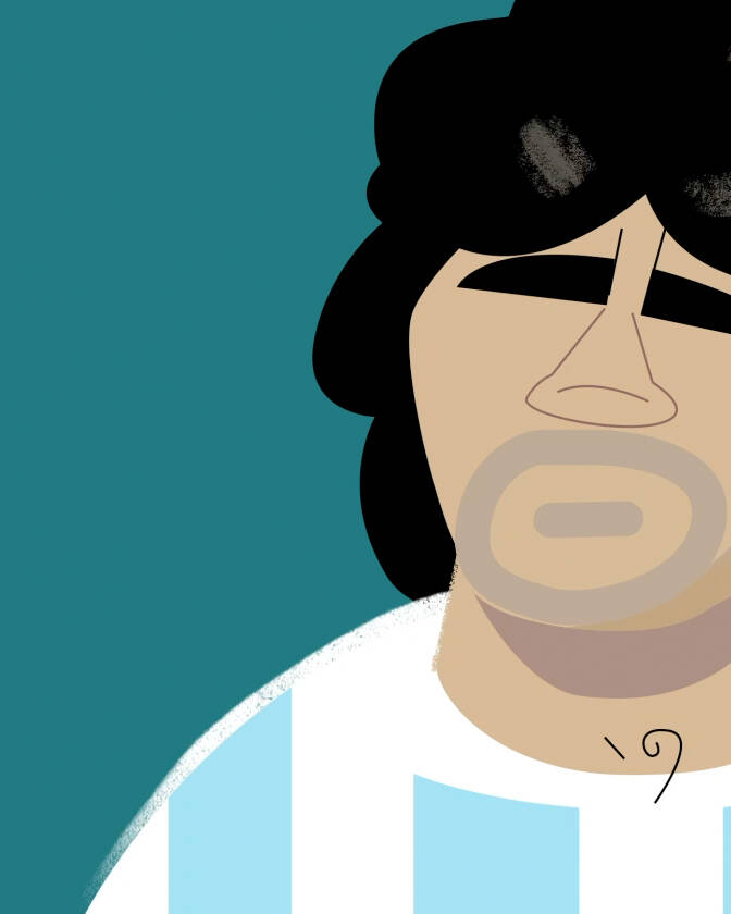 Kong lost two heroes this week. Rest in peace Diego Maradona and Dave Prowse. By Kong Animation Studio