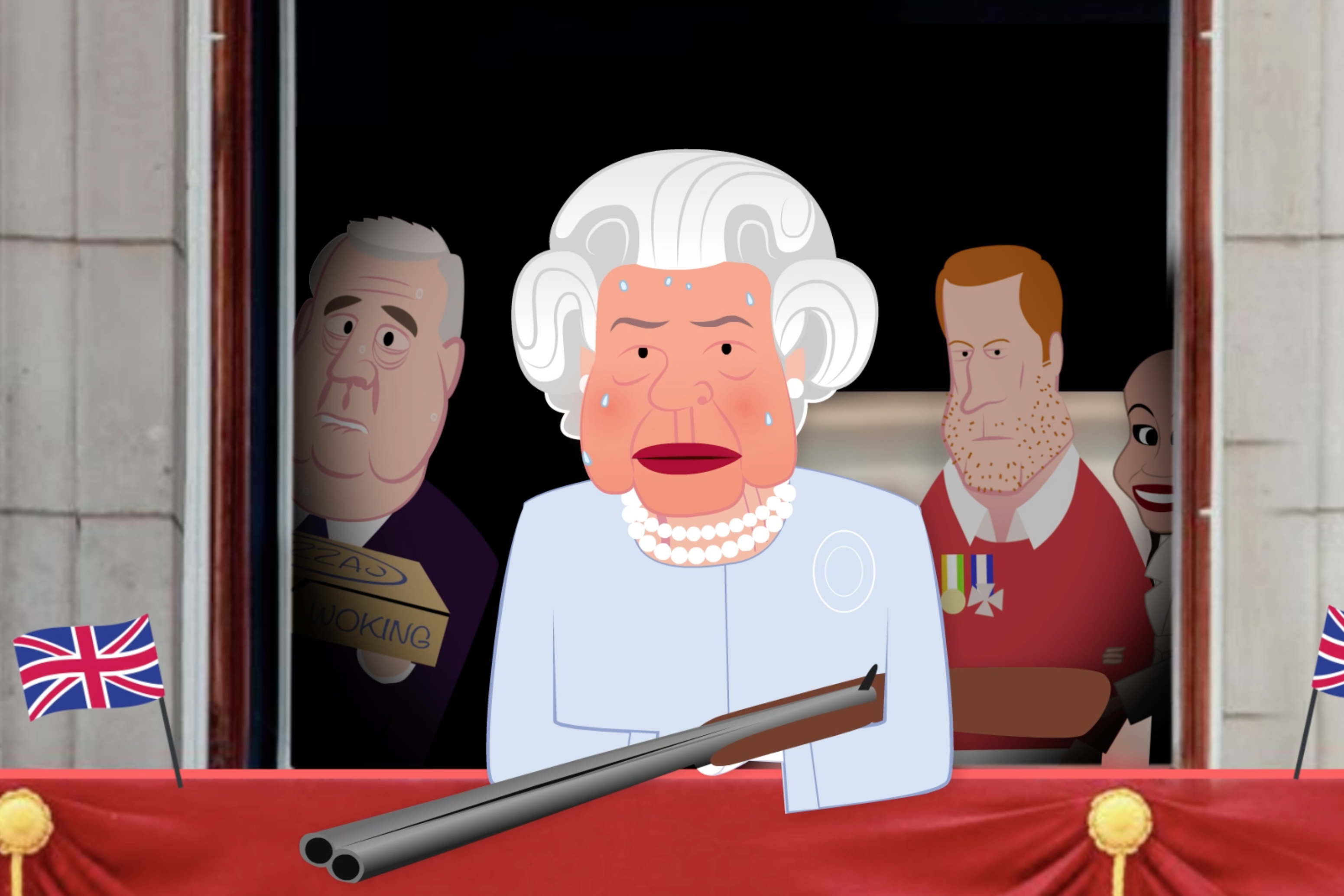 It Ain't Half Hot Ma'am Jubilee Animation by Kong Animation Studio